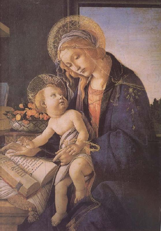 Sandro Botticelli Son of Our Lady of teaching reading china oil painting image